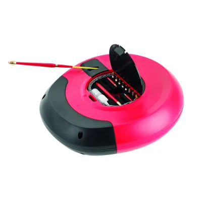 Cimco Kabeleinziehsystem 141620 Kati-Blitz Compact 2.0 | Kabel Einziehhilfe 20m Glasfaser | Kurbelfunktion | Zubehör Set
