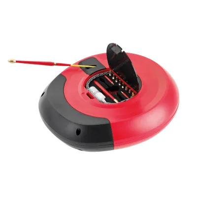 Cimco Kabeleinziehsystem Kati Blitz Compact 2.0 141630 | 30m Glasfaserband | Kurbelfunktion | Zubehör | Profi Werkzeug