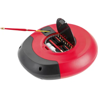 Cimco Kabeleinziehsystem Kati Blitz Compact 2.0 141630 | 30m Glasfaserband | Kurbelfunktion | Zubehör | Profi Werkzeug