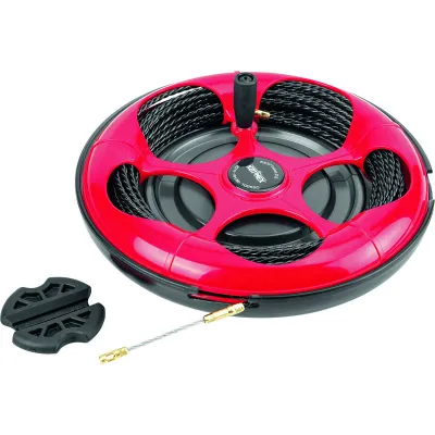 Cimco Kabeleinziehsystem Kati Twist 2.0 142571 | Einziehband 30 m | Kurbelgehäuse | Polyamid | 4,5 mm | schwarz