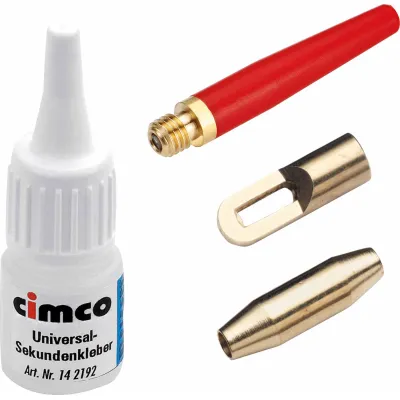Cimco Service-Set 2.0 Kati Blitz 141080 | 12-teiliges Zubehörset | für Kabeleinziehsysteme