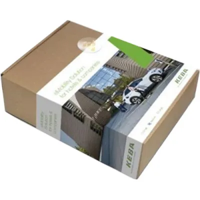 KEBA Abrechnungssoftware 126795 | E-Mobility Hotel & Firmen | Lizenzschlüssel | 10x RFID | KeContact P30 | Multilingual