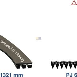 Keilrippenriemen 1321 PJ 6 hochspannungsgeprüft wie Miele 4693121