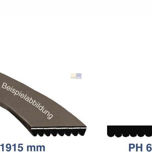 Bild: Keilrippenriemen 1915PH6 Indesit C00078362 für Trockner