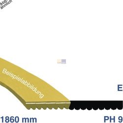 Keilrippenriemen Hotpoint C00145707 1860PH9E elastisch für Trockner