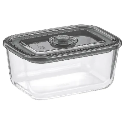 Kela Vorratsdose Aurelia KL-12644 | Glasbehälter 750ml | Luftdicht | Push & Go Deckel | Spülmaschinenfest