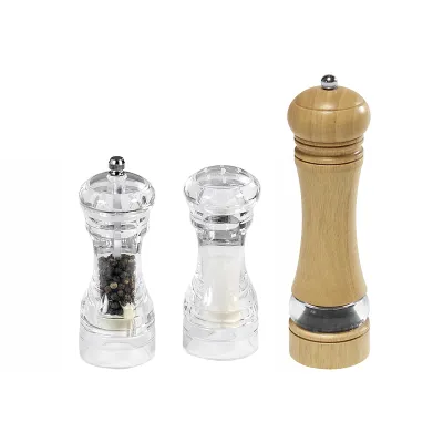 Kesper Pfeffermühle & Salzstreuer aus Acryl 13500