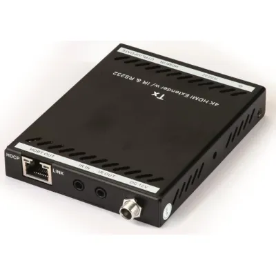 KIND HDMI-HDBT Extender 7488000128 | 4K60 PoC Transmitter | HDBaseT | HDMI bis 70m | IR RS232 Steuerung | CAT-6/7