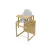 Bild: Baby-Plus Kombi-Hochstuhl BP13 | Hochstuhl Baby umbaubar zu Tisch & Stuhl | Buchenholz natur | Weiß