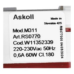 KIT UMWAELZPUMPE ASKOLL M311 E+ dichtung