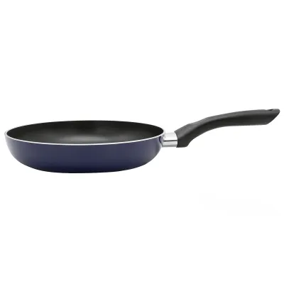 KRÜGER Pfanne Troja 16 cm Aluminium | Antihaftbeschichtung | Induktionsgeeignet | Spülmaschinengeeignet | Blau Schwarz