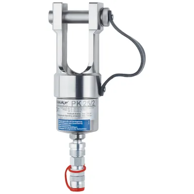 Klauke Presskopf PK252 hydraulisch | 250 kN | 16–625 mm² | für Kabelschuhe | auswechselbare Einsätze