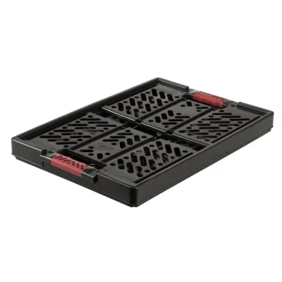 keeeper Klappbox Profi Ben 10297 | Faltbox 45l | 54x37x28cm | stapelbar | Soft-Touch Griffe | Kunststoff | graphit grau
