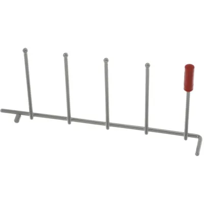 Klappstachel Oberkorb, rechts, vorn, silber Bosch 12033284 für Geschirrspüler