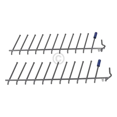 Klappstachel Set für Unterkorb, vorne, links, dunkelgrau 12034721