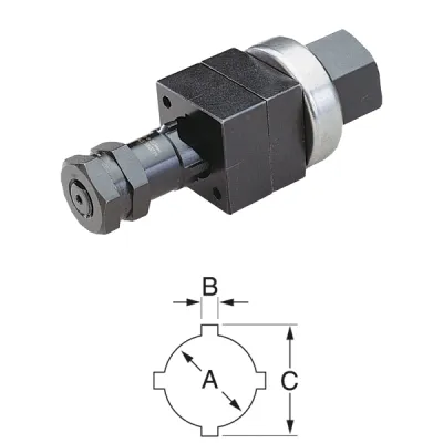 KLAUKE Spezial-Rundlocher 22,5 mm | für Stahl, Aluminium, Kunststoff bis 2 mm | manuell & hydraulisch
