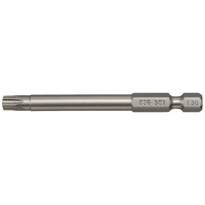 Klauke Schrauber-Bit KL25073TX20 | Torx TX20 Bit 1/4 Zoll | 73 mm Länge | Antrieb Sechskant 6,3 mm