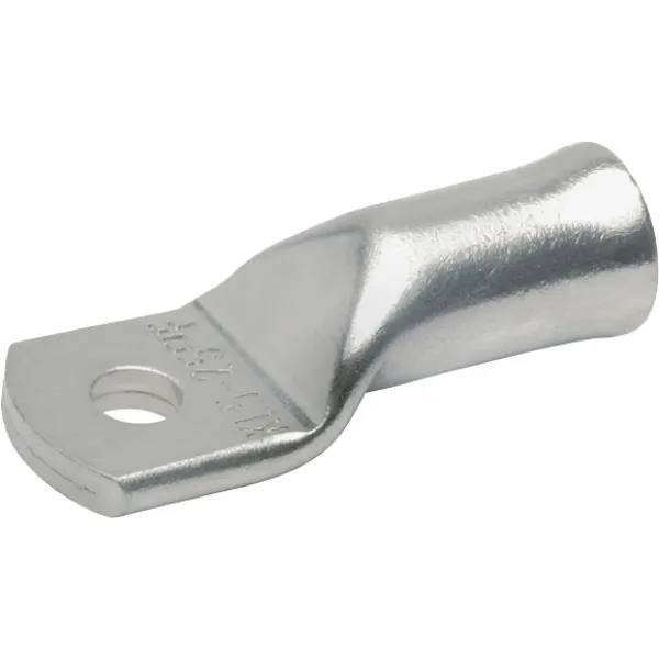 Klauke Rohrkabelschuh 702F6 | 10 mm² | M6 | Kupfer verzinnt | für feindrähtige Leiter | 180° Ringform
