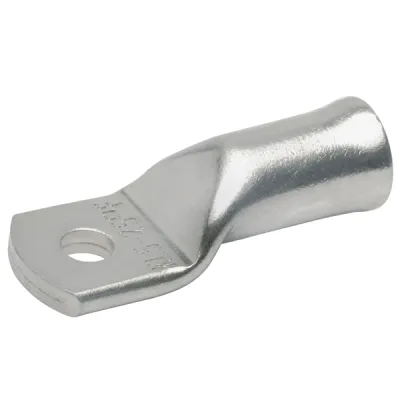 Klauke Rohrkabelschuh 702F6 | 10 mm² | M6 | Kupfer verzinnt | für feindrähtige Leiter | 180° Ringform
