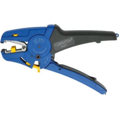 Klauke Abisolierzange K433 | 0,03-16mm² | automatisch | ergonomisch | Seitenschneider | Klemmschutz