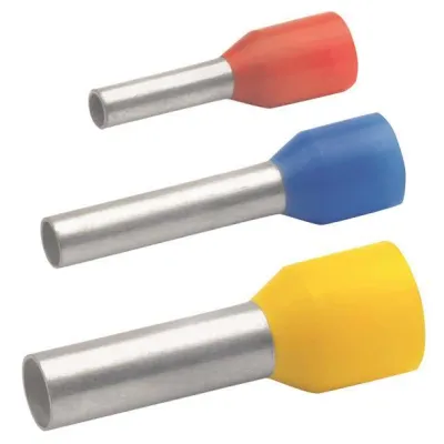 Klauke Aderendhülse 4726 | 1,5mm² | 6mm Länge | isoliert | Kupfer verzinnt | Polypropylen | DIN 46228 Teil 4 | schwarz