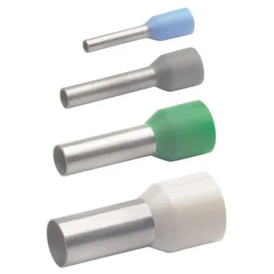 Klauke Aderendhülse 177/12 | 16mm² isoliert | Easy-Entry | verzinntes Kupfer | Länge 12mm | elfenbein