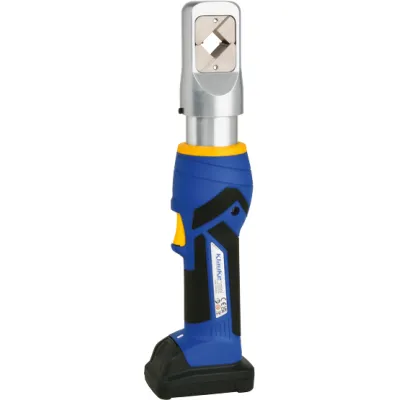 Klauke Presswerkzeug akku-hydraulisch EKWF120ML 10,8V | 6–120mm² | Vierkantpressung | drehbarer Kopf | Einhandbedienung