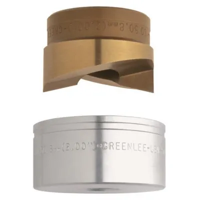 Klauke Blechlocher 50069527 ISO 16 | 16,2 mm rund | Stempel & Matrize | hydraulisch | Edelstahl V2A bis 2,5 mm