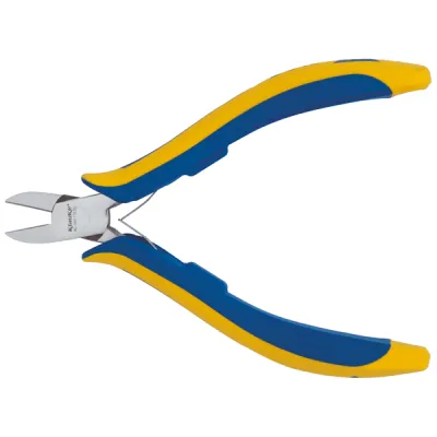 Klauke Elektronik-Seitenschneider KL040115EL | ESD-ableitend | Facette | Präzisionszange | 115mm | isoliert