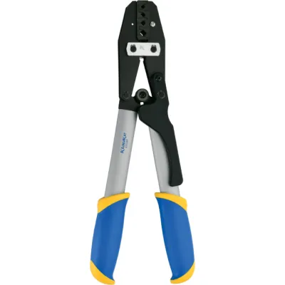 Klauke Presszange K05WF50 mechanisch | Aderendhülsen 16-50 mm² | Vierkantpressung | austauschbarer Einsatz | 433 mm
