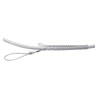 Klauke Kabelziehstrumpf offen 50310240 | Kabelstrumpf für 16-18mm | verzinktes Stahlgeflecht | 120kg Bruchlast | farblos