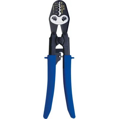 Klauke Kerbzange K25 | mechanisch | für Kabelschuhe 0,5-16 mm² | Kerbpressung | Sperrvorrichtung | 325 mm