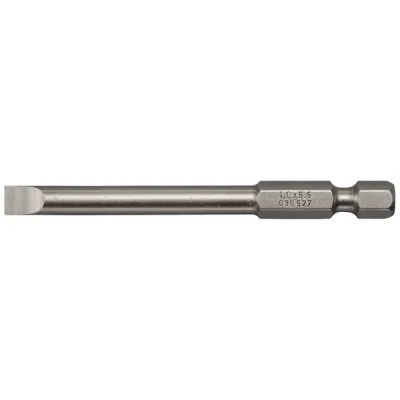Klauke Schlitz-Schrauberbit KL2007335 | 1/4 Zoll 6,3 mm Antrieb | 0,6 x 3,5 mm | 73 mm Länge | DIN 3126