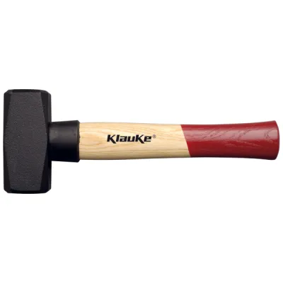 KLAUKE Fäustel KL5821000 | 1000 g | Stahlkopf geschmiedet | Holzstiel | 1150 mm | antimagnetisch | DIN 6475