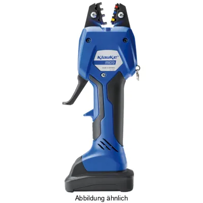 Klauke EK50ML-L | micro Crimpzange elektromechanisch | 0,14-50mm² | Li-Ion Akku | für Serie 50 Einsätze | PowerSense