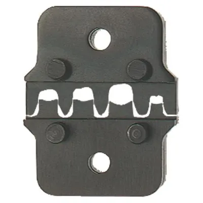 Klauke Presseinsatz CR503 | Crimpeinsatz 0,5-1 mm² | Rollpressung | für nicht isolierte Flachsteckverbinder | AWG 17-20