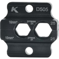 Klauke Presseinsatz K50er-Reihe für Rohrkabel/Verbin D505