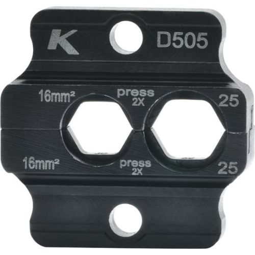 Bild: Klauke Presseinsatz K50er-Reihe für Rohrkabel/Verbin D505