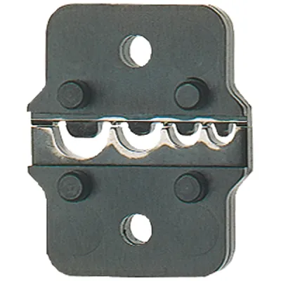 Klauke Presseinsatz Q501 | Crimpeinsatz für Quetschkabelschuhe & Stiftkabelschuhe | 0,5-10 mm² | AWG 7-20 | Dornpressung