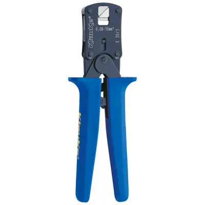 Klauke Presszange K 30/3 | Vierkantpressung | für Aderendhülsen 0,14-10 mm² | mechanisch mit Sperrvorrichtung