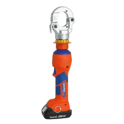 Klauke VDE-Akku Presswerkzeug EKM6022ISM | 6–300 mm² | 60 kN | 18V Li-Ion | 1000V | orange
