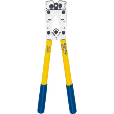 Klauke K05D Presswerkzeug | Crimpzange für Kabelschuhe DIN 46235/46267 | 6-50mm² | mechanisch | drehbar