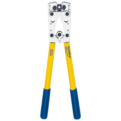 Klauke K05D Presswerkzeug | Crimpzange für Kabelschuhe DIN 46235/46267 | 6-50mm² | mechanisch | drehbar