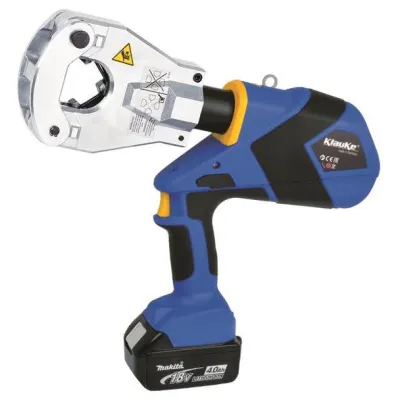 Klauke Presswerkzeug Akku-Hydraulisch EK60VPFTCFM | Vierdornpressung | 16–300 mm² | 18V 4Ah | Makita kompatibel | Koffer