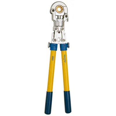 Klauke Presszange K22 | mechanisch | 6–300 mm² | Teleskopgriffe | 360° Presskopf | robustes Stahlgehäuse