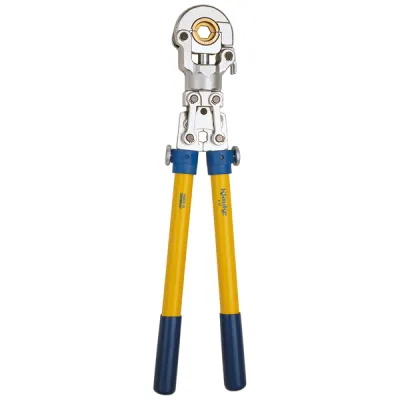 Klauke Presszange K22 | mechanisch | 6–300 mm² | Teleskopgriffe | 360° Presskopf | robustes Stahlgehäuse