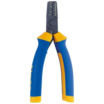 Klauke Presszange K48 | Crimpzange für Aderendhülsen 0,14–2,5 mm² | Trapezpressung | seitliche Einführung | ergonomisch