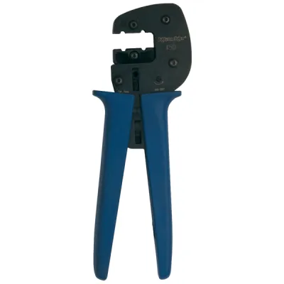 Klauke Presszange K50 | mechanisch | 0,14–50 mm² | AWG 10–26 | auswechselbare Einsätze | 220 mm | mit Sperrvorrichtung