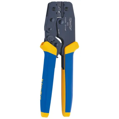 Klauke Crimpzange K93 | mechanisch | Kabelschuhe & Verbinder | 1,5-4 mm² | Sechskantpressung | 220 mm | Sperrvorrichtung
