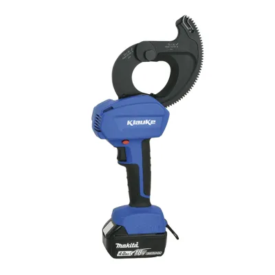 Klauke Ratschenschneider EMS55CU | elektromechanisch | für Alu- & Kupferkabel bis 50mm | 630mm² | Makita 18V Akku